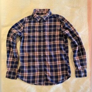 Uniqlo flannel button-up shirt